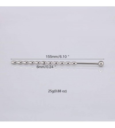 Catheters & Sounds Male Urethral Plug Solid 304 Stainless Steel Catheter Model-AS055 7-21days delivery - C119DSZM9Q0 $24.28