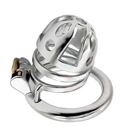 Chastity Devices SM Lower Body Training Cage Men Stainless Steel Chǎstīty Lock with Penis Se&x Device Mask T-Shirt Sunglasses...