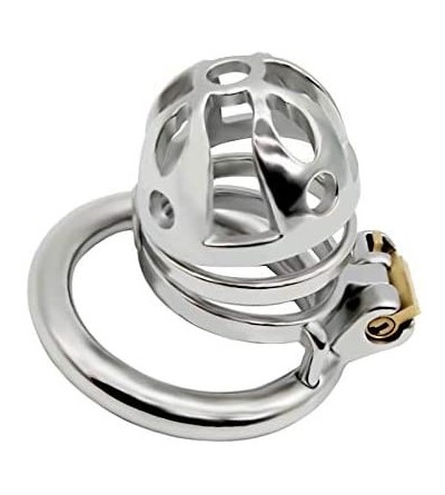 Chastity Devices SM Lower Body Training Cage Men Stainless Steel Chǎstīty Lock with Penis Se&x Device Mask T-Shirt Sunglasses...