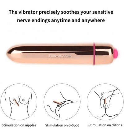 Vibrators Bullet Vagina Stimulator Massager Mini Adult Massager for Travel Vibrant with AAA Battery & Waterproof Dildo Vibrat...