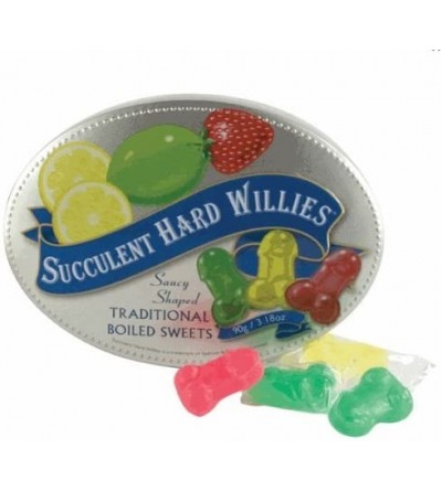 Novelties Succulent Hard Willies Pecker Candy - CB116YJQM5P $9.11