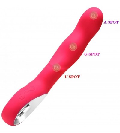 Vibrators G-Spot Vibrator- 10 Speed USB Rechargeable Vibrator- Vaginal and Clitoral Stimulation Massager (Pink) - CD12NVX6AZO...