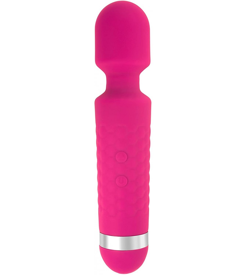 Vibrators Silicone USB Rechargeable 12 Speed Vibrating Personal Massager Vibrator (Pink) - Pink - CB12O7O1PXA $19.27
