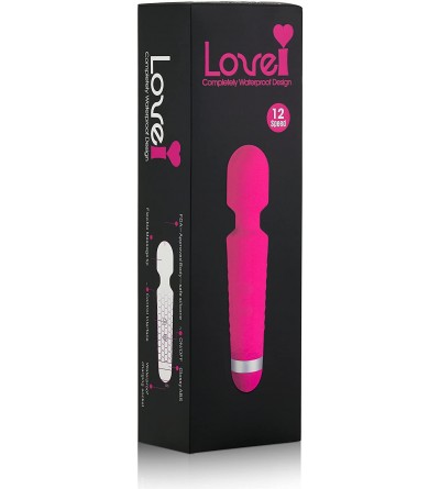 Vibrators Silicone USB Rechargeable 12 Speed Vibrating Personal Massager Vibrator (Pink) - Pink - CB12O7O1PXA $19.27