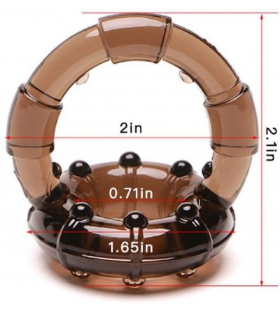 Penis Rings 1Pcs Soft Double Rìngs Design for Mén - CJ18UI3NE0R $9.57
