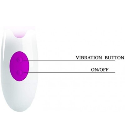 Vibrators Pretty Love Snappy Purple Rabbit Vibrator - C911K5XPFHR $11.14