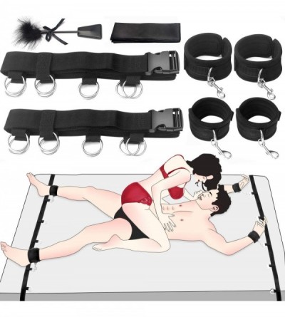 Restraints Bondage BDSM Kit for Couple - Sex Toys Restraint Bondage Set- Spreader Bar with Wrist Ankle Cuff for Sex Game Play...