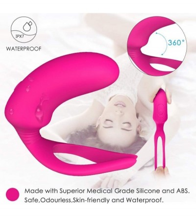 Penis Rings Great Waterproof Wearable Sex Toy Double-Headed prostätê Vibrator Anal Plug- Men's Prostate Stimulation Massager ...
