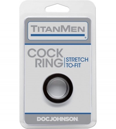 Penis Rings Titan Cock Ring Black Cockring - CF11HJY205F $29.32