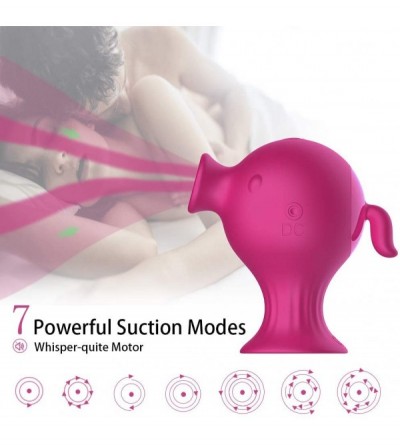 Vibrators Poweful Clitoral Sucking Vibrator- Rechargeable Nipples Stimulator for Clit Massager with 7 Suction Modes- Waterpro...
