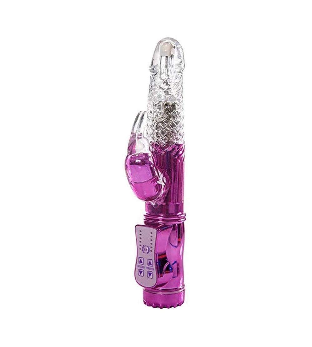 Vibrators Thrusting Rabbit Vibrator Dildo G-spot Multispeed Massager Female Adult Sex Toy - Purple - CO18ERMCLZ3 $8.72