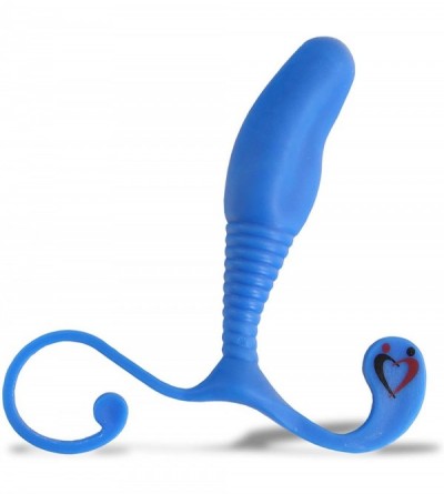 Anal Sex Toys Prostate Massager Nexus Curved Blue - Blue - CI11F4ING79 $22.01