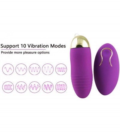 Vibrators Wireless Remote Control VîBrâtor Bullet Séxus Toy with USB Charging for Women G-Spōt Ðịldǒ Massage (Blue) - Blue - ...