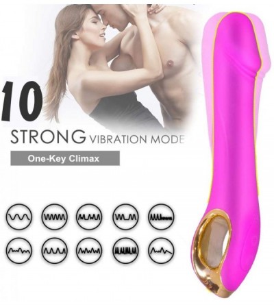 Vibrators G Spot Dildo Vibrator Adult Sex Toys for Clitoris Anal Stimulation- Realistic Rechargeable Vibrator for Women and C...