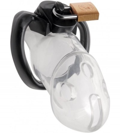 Chastity Devices Rikers Locking Chastity Cage - C211MW5YFGX $123.83