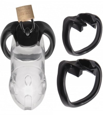 Chastity Devices Rikers Locking Chastity Cage - C211MW5YFGX $41.81